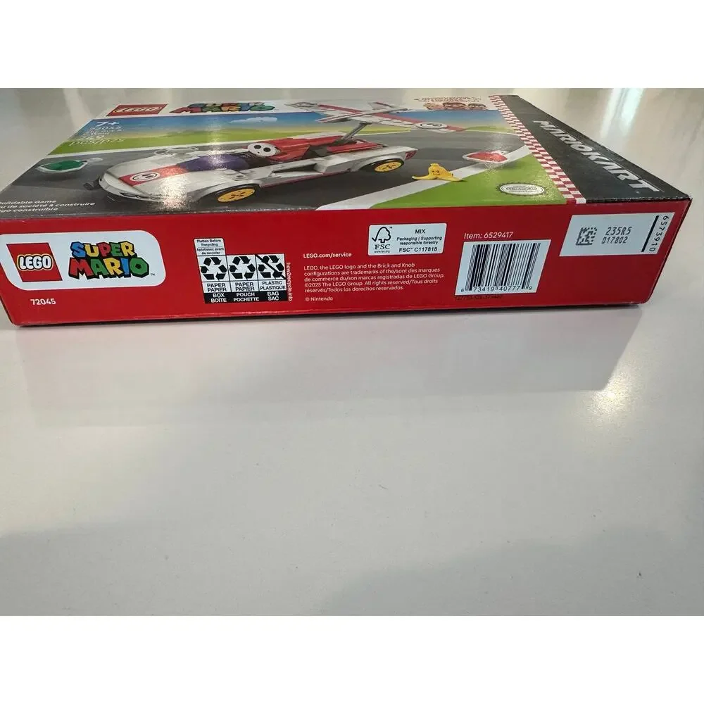 New in Box! LEGO Super Mario: Mario Kart – Shy Guy & P-Wing 72045